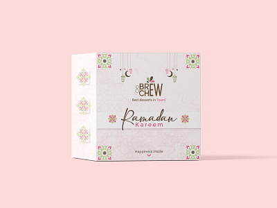 Brew & Chew Ramadan Box branding design digital art graphic design logo