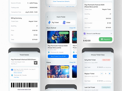 Buy Ticket ftripay Digital Wallet App bank app banking digital wallet ewallet finance finance app mobile app design mobile design mobile ui pay payment ui ui design ui ux ux ux design wallet