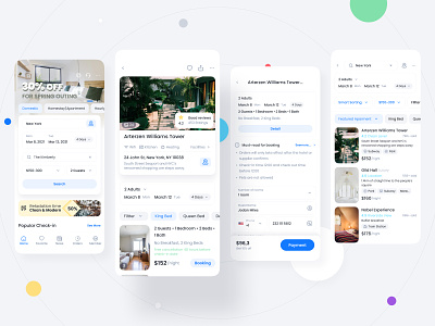 Nestate - Hotel Booking Mobile Supper App apartment booking check-in homestay hotel mobile app mobile app design mobile ui motel real estate resort booking supper app travel ui ui design ux ux design