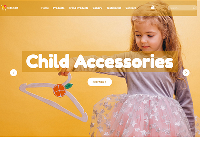 kidsmart ecommerce landing page web design website woocommerce wordpress design