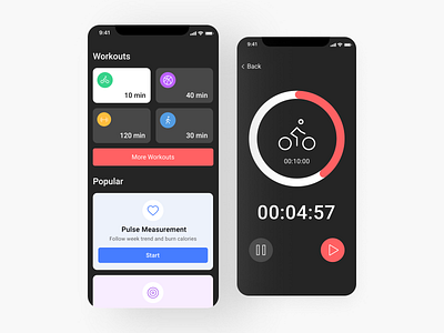 Daily UI 14. Timer ui ui ux ui design uidesign uiux ux ux ui ux design uxdesign webdesign