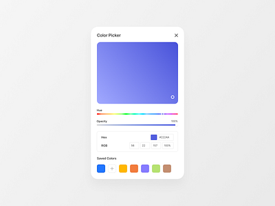 Daily 60. Color Picker dailyui ui ui ux ui design uidesign uiux ux ux ui ux design uxdesign uxui