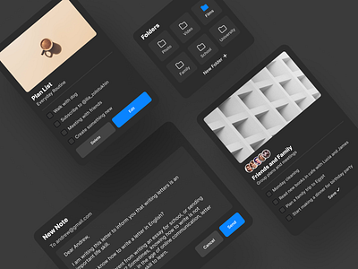 Daily UI 65. Notes Widgets ui ui ux ui design uidesign uiux ux ux ui ux design uxdesign uxui webdesign