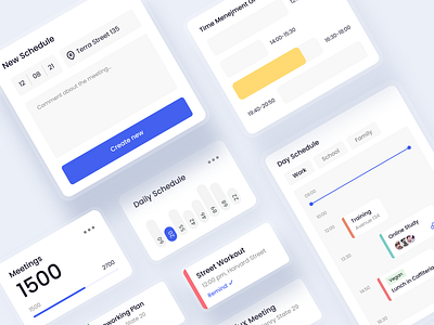 Daily UI 71. Schedule 2021 trend popular popular shot trend trendy trendy design ui ui ux ui design uidesign uiux ux ux ui ux design uxdesign uxui webdesign