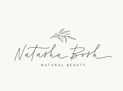 Natasha Bosch brand design brand identity branding calligraphy design identity design logo logotype