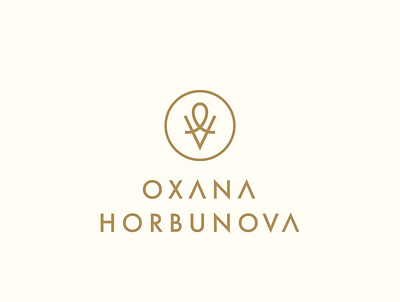 Oxana Horbunova Logotype brand design brand identity branding calligraphy design logo logotype
