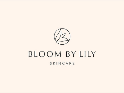 Bloom by Lily Logotype brand design brand identity branding design logo logotype
