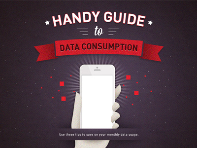Data Consumption Guide 3g data illustration iphone mobile network purple red singapore texture