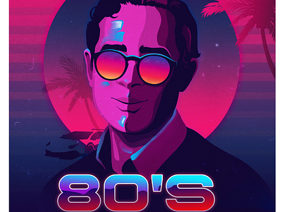 80's Retro Poster