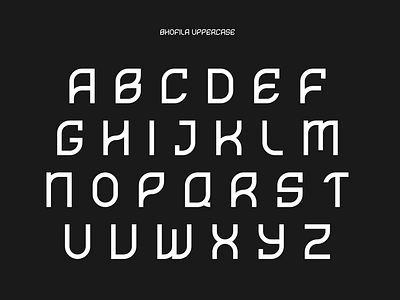 Bhofila Uppercase