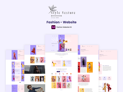 Style Vesture - Fashion Website Design