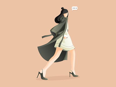 Girl Illustration illustration vector