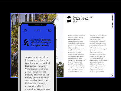 "Maye Sens" architectural magazine app architecture editorial editorial design font graphic design layout magazine mobile typography ui