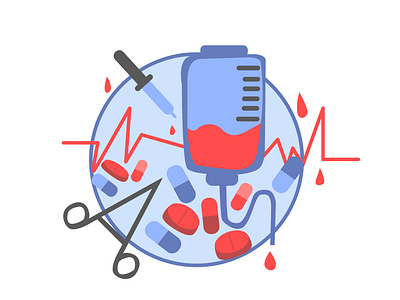 medcines icon app blood covid 19 icon illustration life logo medcine medical minimal pandemic ui ux vector web