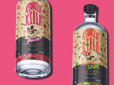 Tequila Killa Branding branding design illustration logo typography