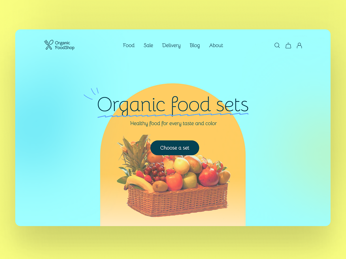 Browse thousands of Organic Food Web Design images for design