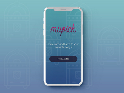App Mupick app design jukebox music