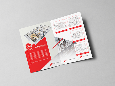 Swiss Invest - A3 a3 brochure design invest swiss