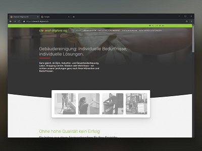 Website Redesign for Cleverat Allglanz AG