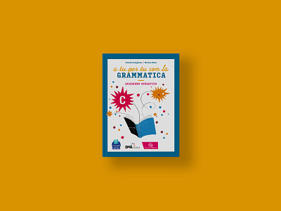 Cover_A tu per tu con la grammatica cover cover design editorial design graphic design textbook