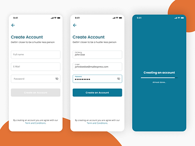 Create Account (Sign Up)