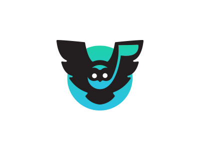 Logo re-upload - Melowly app concept awalening connected home game logotype music owl totem