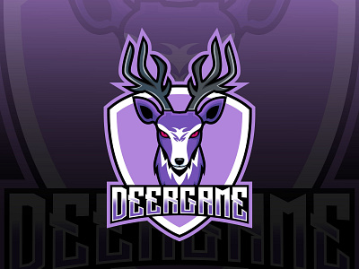 Deer Game - Esport Logo branding deer design esport graphic illustration logo vector