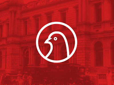 Sri Lanka Post bird branding flat logo logomark mark minimal monoline postal