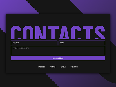 CONTACTS app clean contact everyday experience interface landing minimal sketchapp social ui web