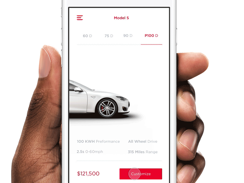 Tesla Design Studio app car customization design rims scroll studio tesla