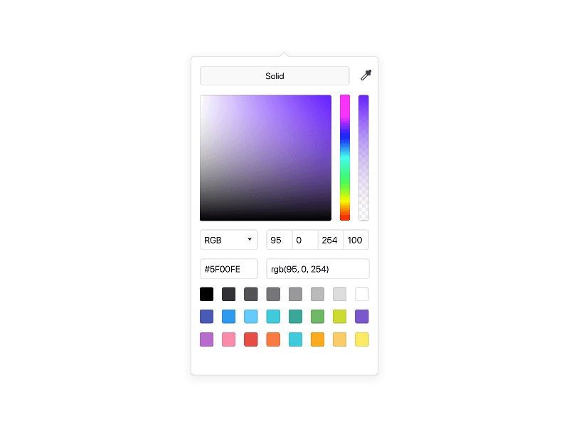 You asked for it, we made it happen. colorpicker colors framer gradients prototype prototyping