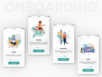 ESCAPADA RURAL_ONBOARDING APP design illustration onboarding ui ux