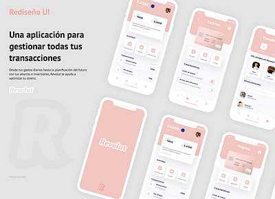 Rediseño UI app design logo typography ui ux