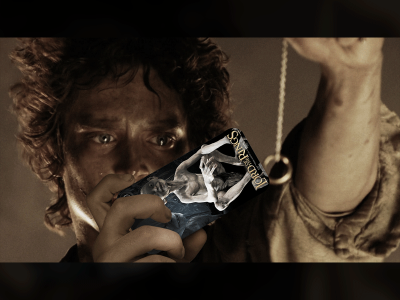 Lord of the Rings Frodo selfie 2 pic gif animation frodo funny lord of the rings selfie