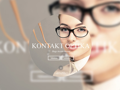 Kontakt Optika. Luxury fashion eyeware eyeware glasses luxury optica sun glasses webdesign
