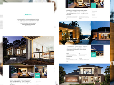 Solark Luxury Home clean concept design minimal responsive web webdesign