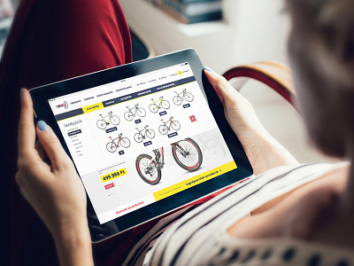 Biker responsive website concept