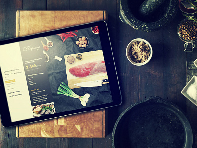 Tendon slaughterhouse responsive webdesign concept