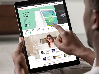 Tech responsive webshop design concept android design erosbalazs hungary ios mobile responsive ui web webdesign website