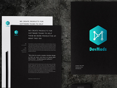 DevMads Ltd. logo design concept