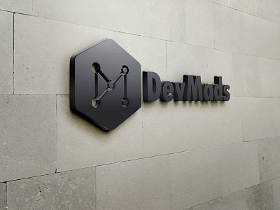 DevMads Ltd. logo design concept