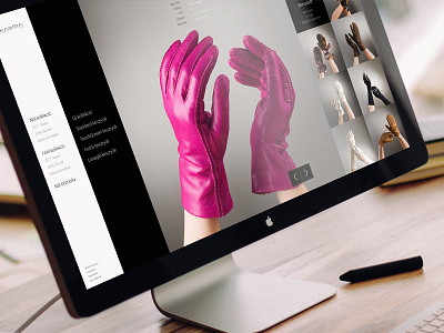 Karma Pécsi Kesztyű responsive website design concept gloves lady gaga madonna michael jackson responsive web webdesign webshop website
