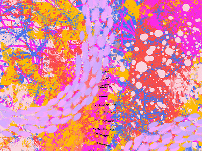 SPRING | 02 adobe colorful illustraion pattern photoshop