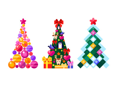 Christmas tree set