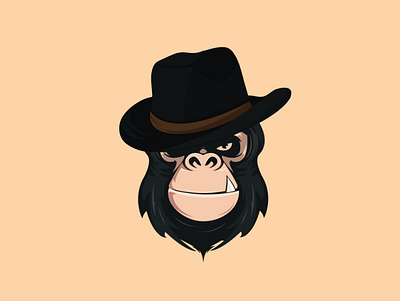 monkey Logo design illustration logo