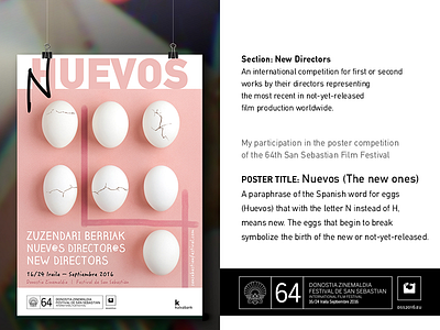 Poster 5638: Nuevos(The new ones) culinary zinema poster competition