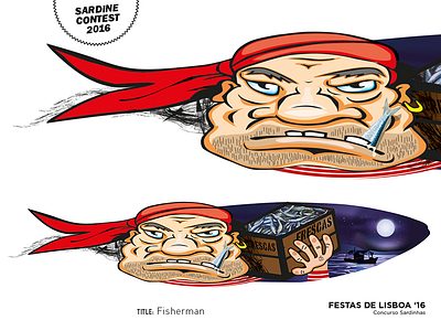 "Fisherman" concurso sardinhas 2016 festas de lisboa sardine contest