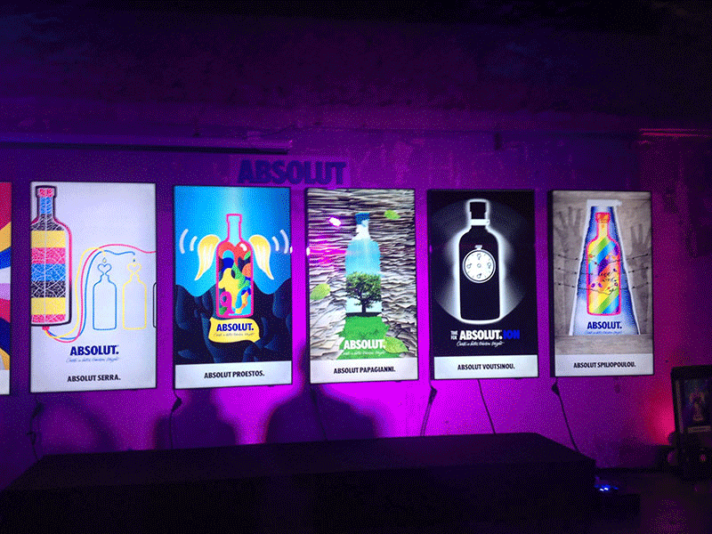 Absolut Creative Competition 2019 50 finalists absolut creative competition. absolut greek final 2019 absolut party absolut values asteroid design partners creative design digital photography forests fsc poster competition recycle use of raw materials