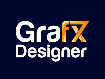 grafx designer Text based logo