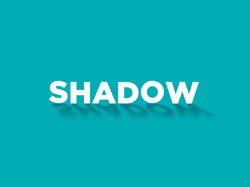 SHADOW TEXT DESIGN by Black Leaf on Dribbble